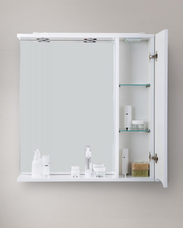 Зеркало-шкаф BelBagno Marino 70 R MARINO-SPC-700/750-1A-BL-P-R - 2