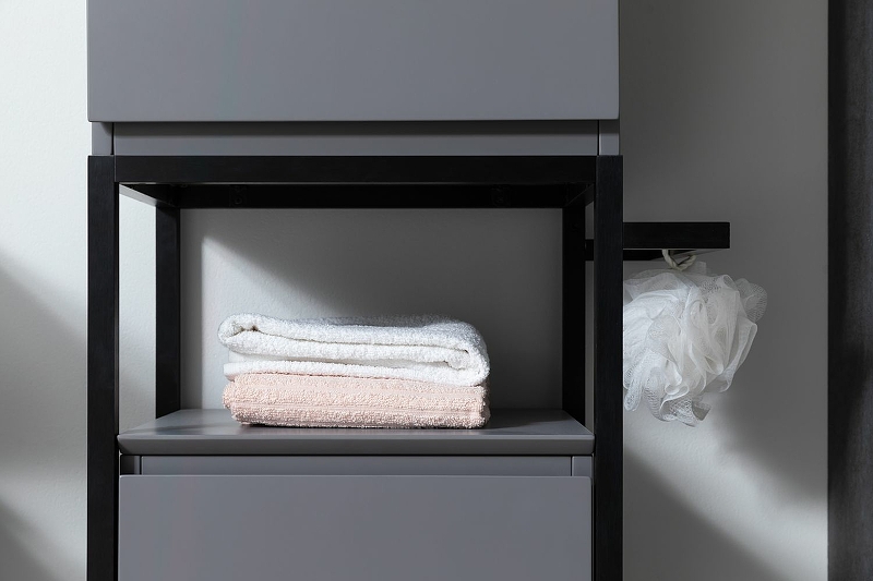 Полотенцедержатель для пенала Allen Brau Priority черный матовый 1.31008.BB - 4