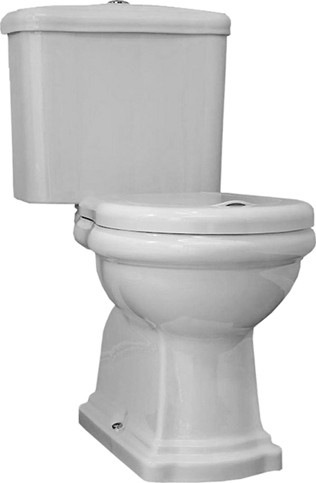 Унитаз-компакт Kerasan Retro 101301 горизонтальный выпуск - 0