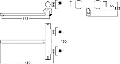 Термостат Lemark Yeti универсальный LM7834C - 1