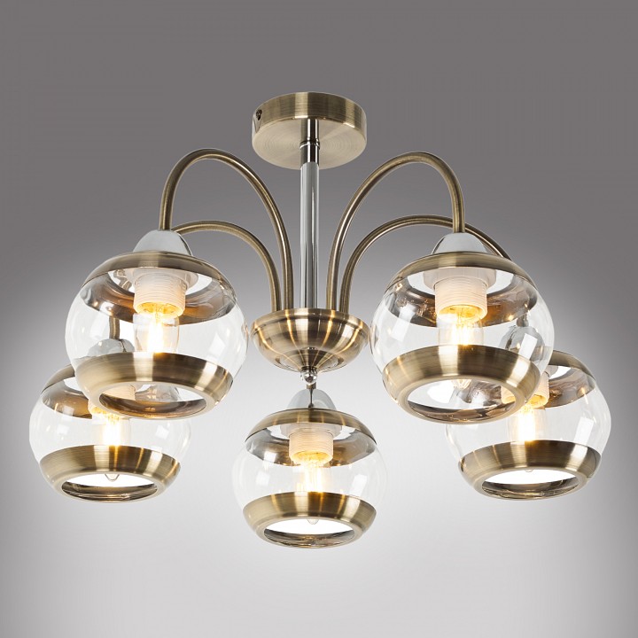 Люстра на штанге MyFar Kris MR1491-5C - 1