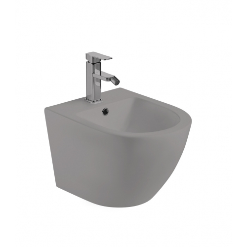 Биде подвесное WeltWasser WW MERZBACH 005 MT-GR матовый серый  10000003716 - 0