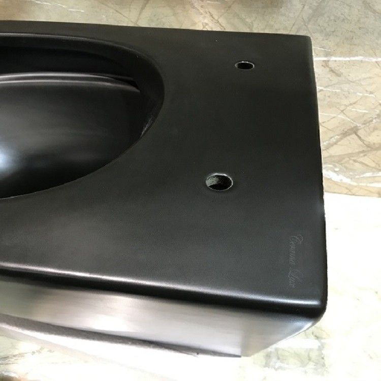 Унитаз подвесной Ceramalux черный, матовый  2197MB - 2