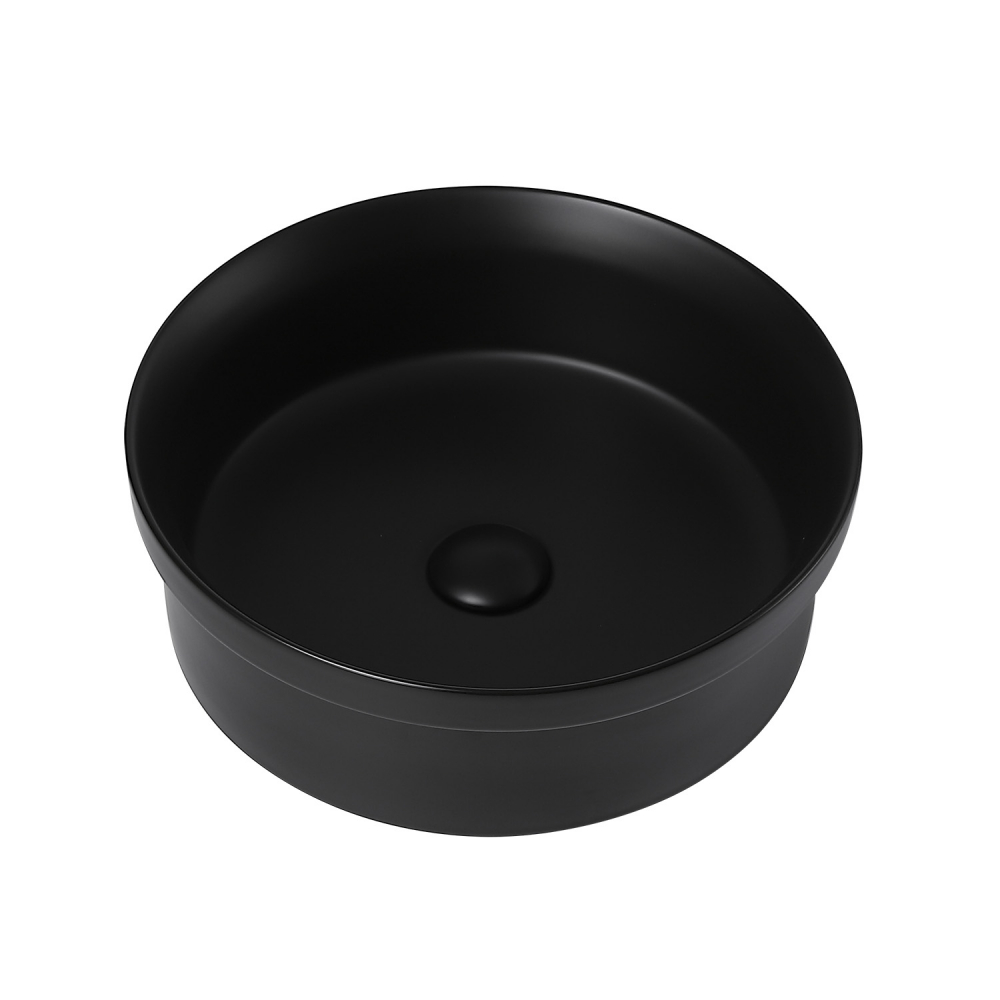 Раковина накладная ABBER Bequem 40 черная матовая  AC2103MB - 1