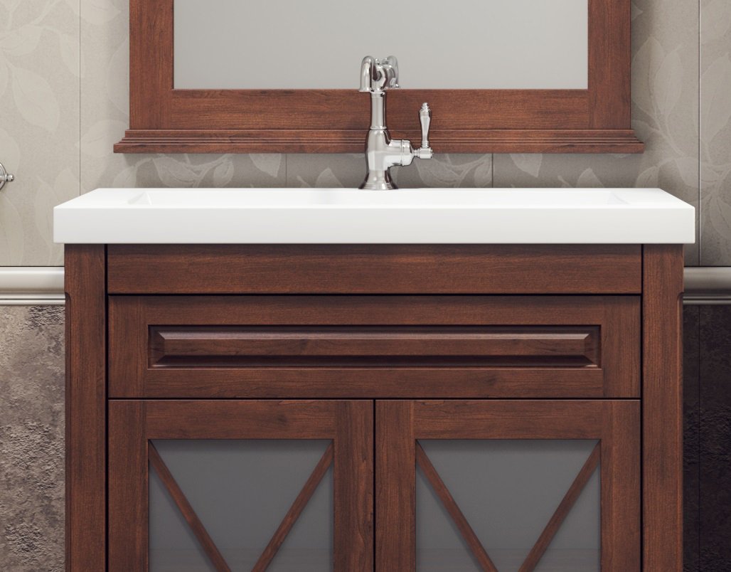 Тумба с раковиной Opadiris Палермо 75 светлый орех - 2