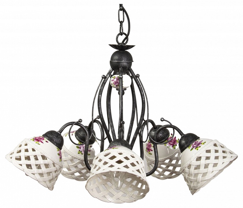 Подвесная люстра Abrasax Emilia MDK9365/5ABlack - 0