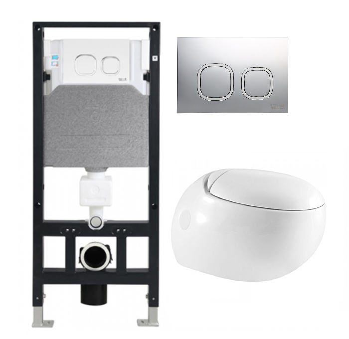 Комплект Weltwasser AMBERG 506 + JECKENBACH 004 GL-WT + AMBERG RD-CR  10000006800 - 0