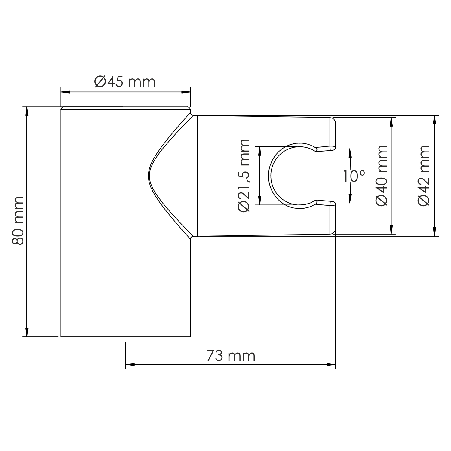NEW A319 Настенный держатель лейки - 2
