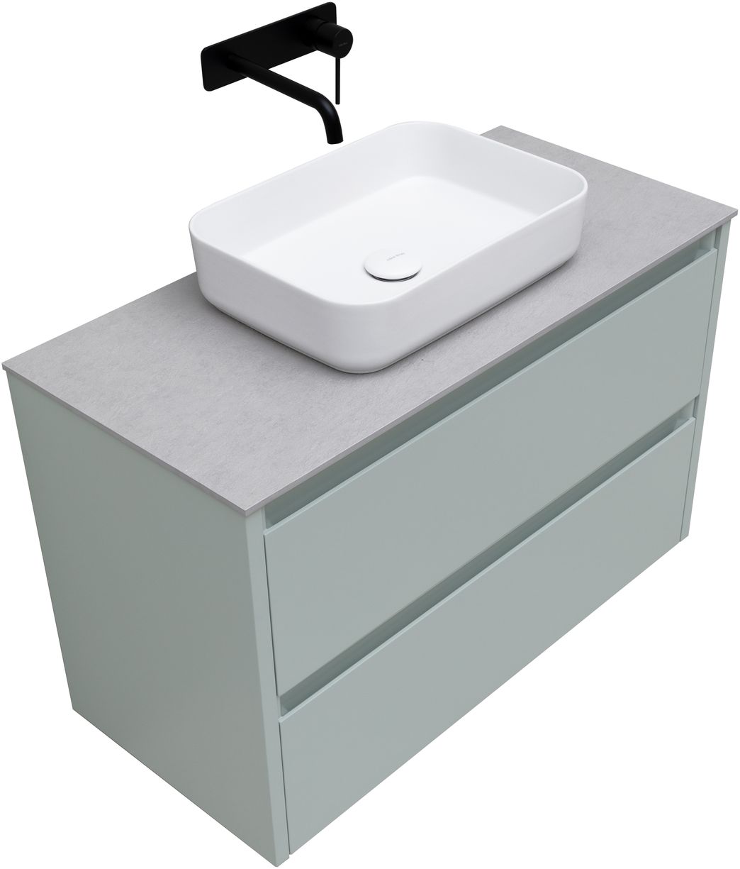 Тумба под раковину Allen Brau Fantasy 100 светло - зеленый матовый 1.11003.PWM - 3