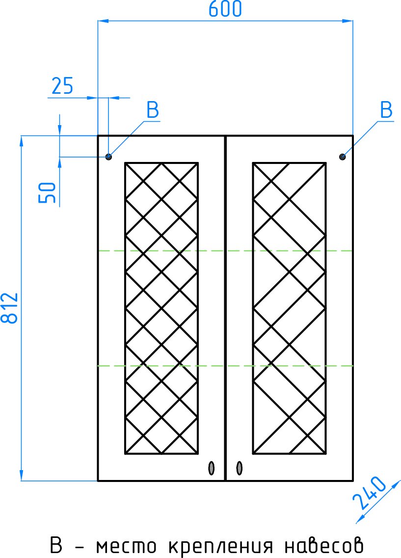 Шкаф Style Line Канна 60 см  ЛС-00000344 - 5