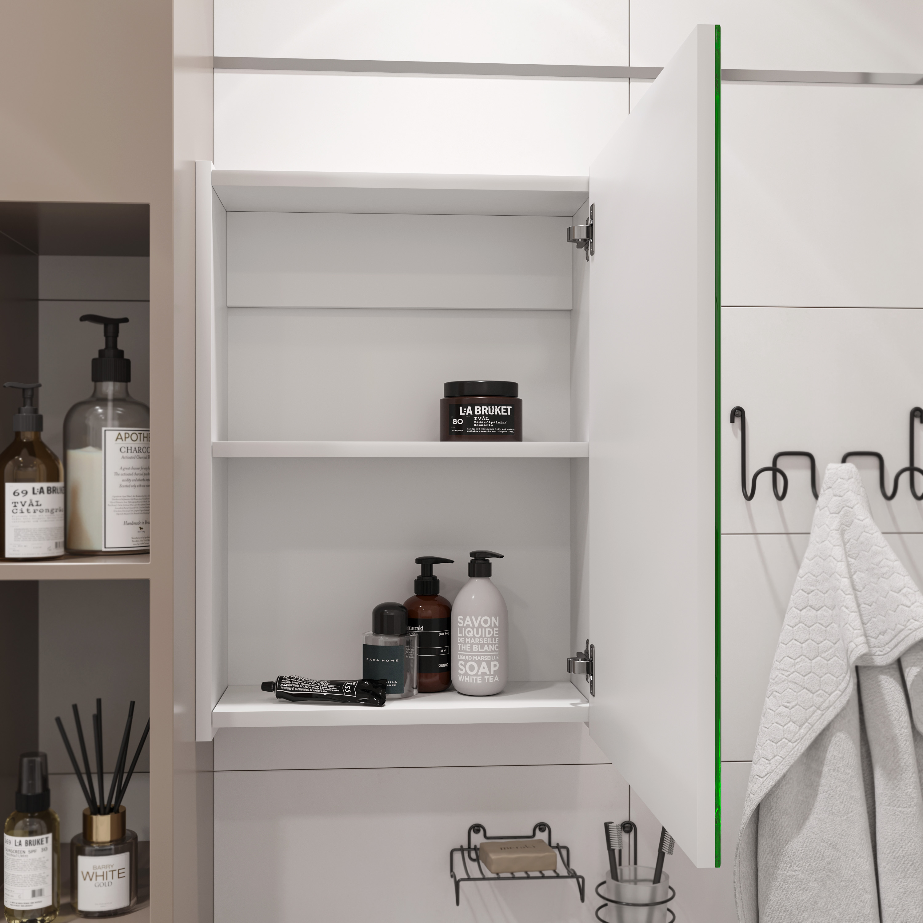 Зеркало-шкаф DIWO Архангельск 40 AH2304Z - 9