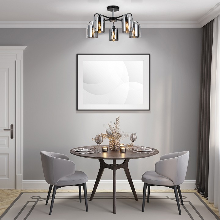 Люстра на штанге Escada Elegant 671/5P Chrome - 1