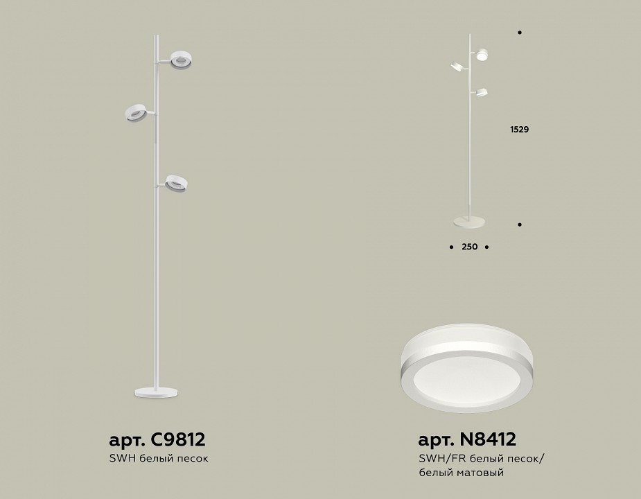 Торшер Ambrella Light XB XB9812200 - 1
