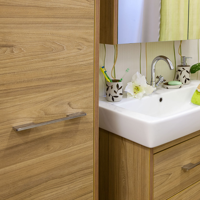 Шкаф-пенал Sanflor Ларго вяз швейцарский L Н0000000024 - 5