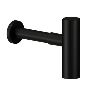 Сифон для раковины Nobili Rubinetterie Diamond smoke черный, глянцевый  AV00107/10FLP - 0