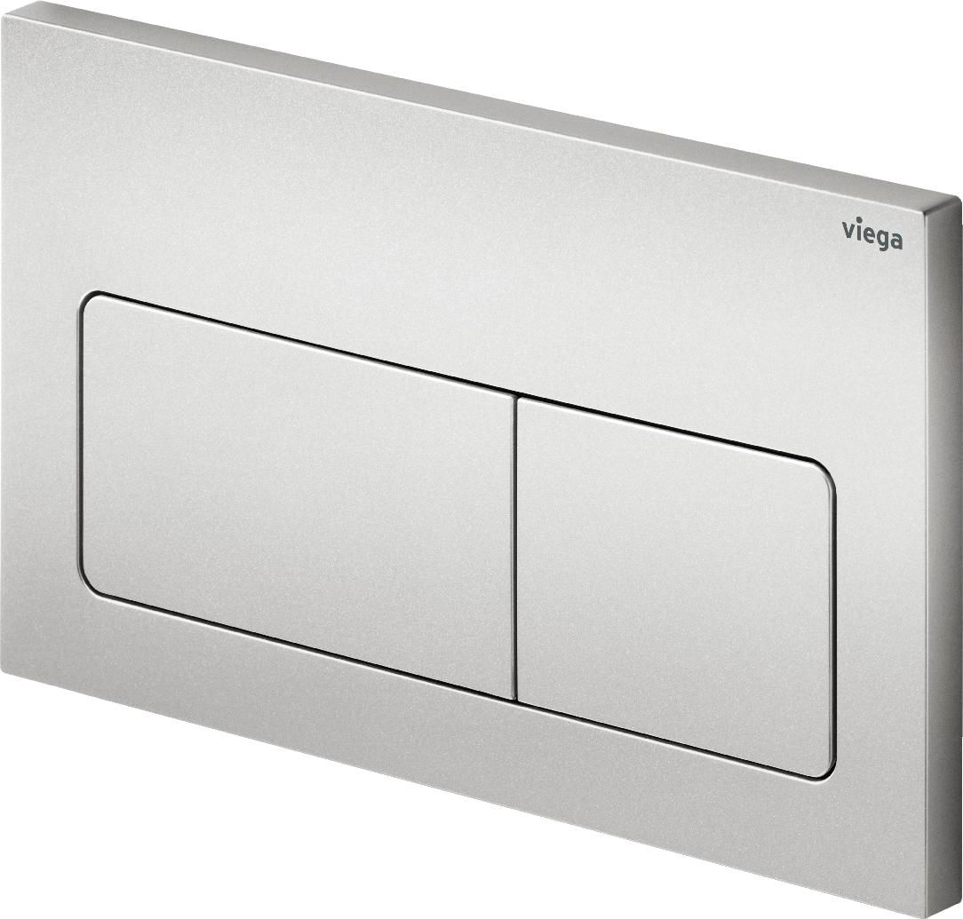 773724 Prevista Панель смыва для унитазов Visign for Life 5,  пластик, матовый хром, модель 8601.1 - 0