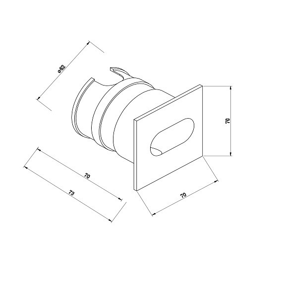 Уличный светодиодный светильник Maytoni Via Urbana O022-L3GR - 1