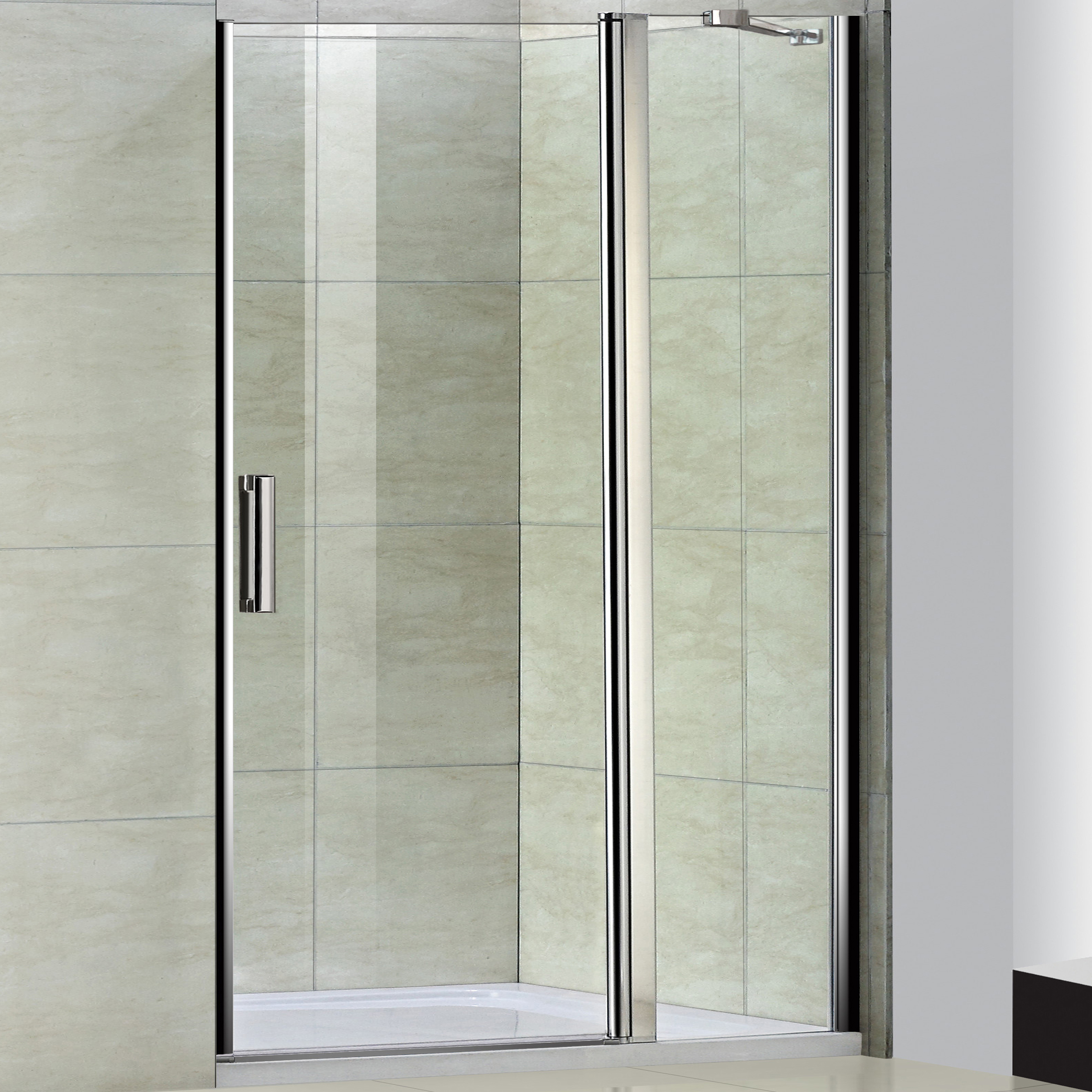 Душевая дверь в нишу Good Door Pandora WTW-130-C-CH ПД00073 - 0