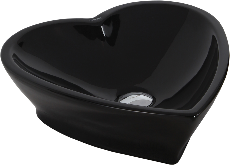 Рукомойник Creavit TP149 черный TP149-00SI00E-0000 - 0