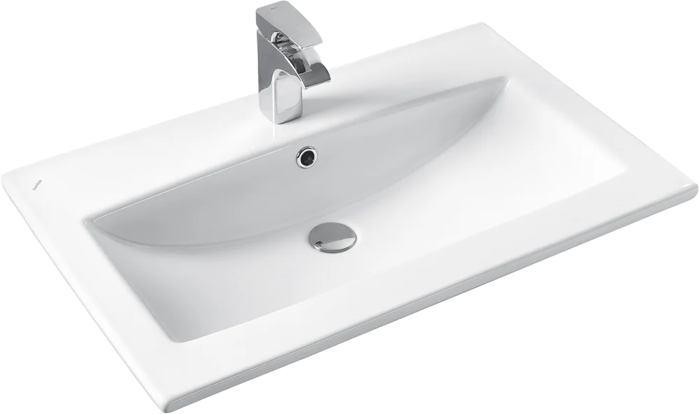 Раковина мебельная Aquaton Элина 75 белый 1WH501619 - 0