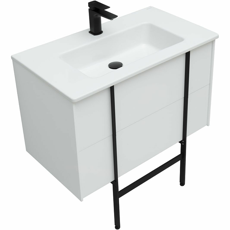 Тумба под раковину Allen Brau Reality 80 белый матовый 1.32005.WM - 5