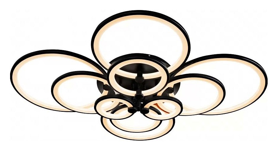 Потолочная люстра iLedex Ring A001/10 BK - 0