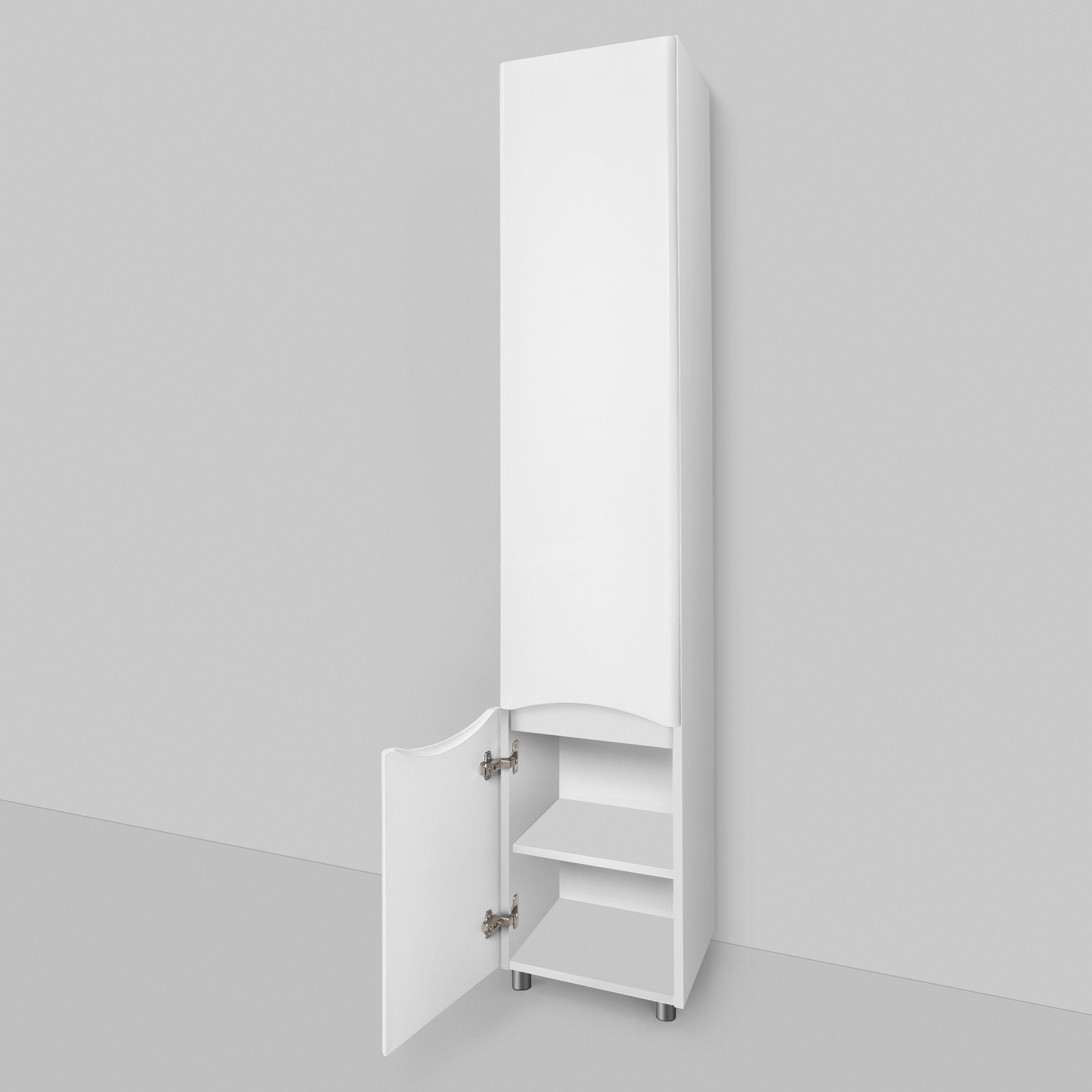 Шкаф-пенал AM.PM Like 35 L напольный, белый глянец M80CSL0356WG - 3