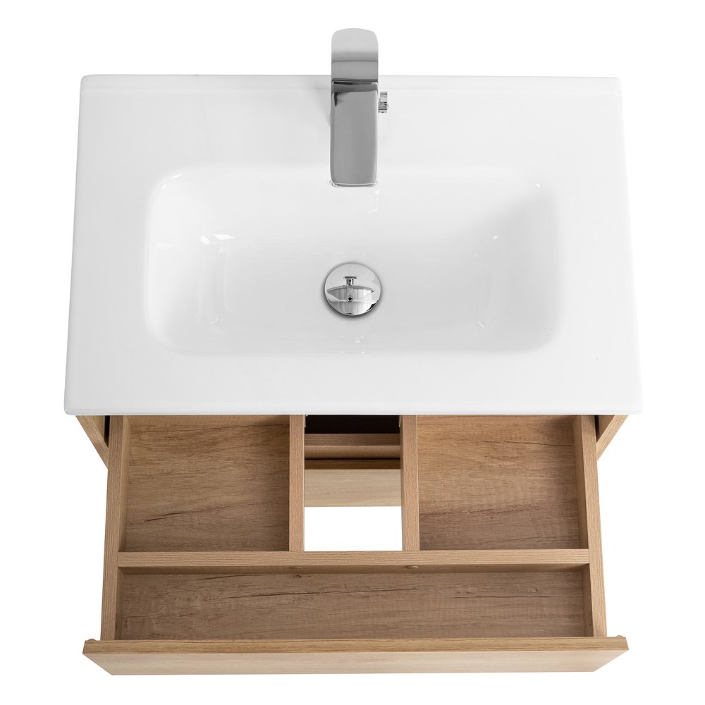 Тумба под раковину BelBagno Kraft 39 70 светлое дерево KRAFT 39-700/390-2C-SO-RNN - 4