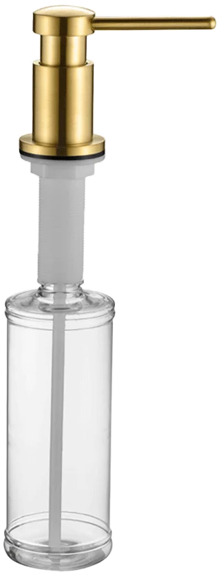 Дозатор для кухонной мойки Paulmark Brevit золото D005-G - 0