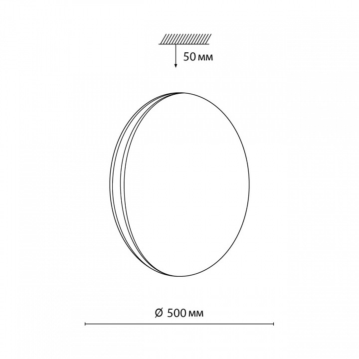 Настенно-потолочный светодиодный светильник Sonex Ringo 7626/EL - 4