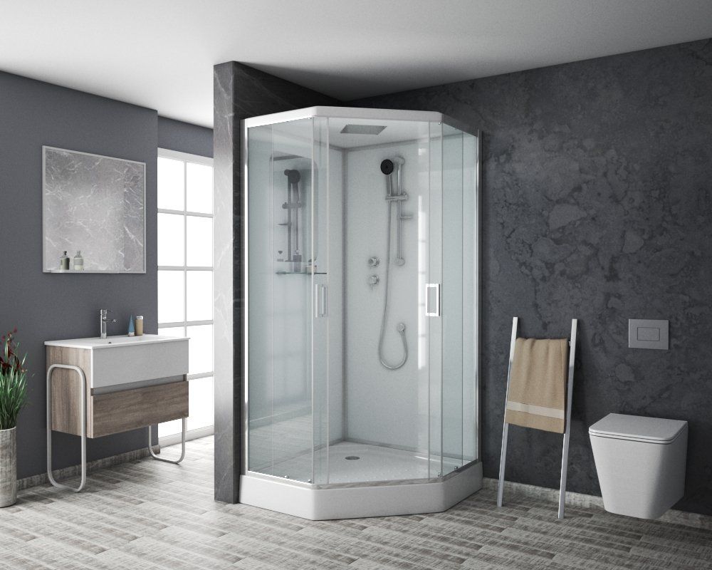Душевая кабина Niagara Premium NG-6002-01D 100х100х220 60020114D - 1