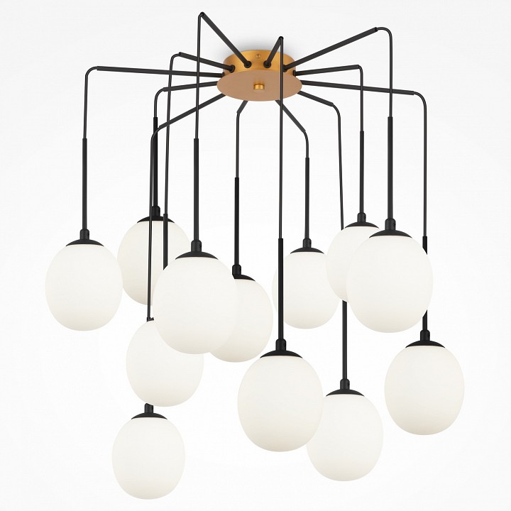 Потолочная люстра Maytoni Branch MOD176PL-12G - 0
