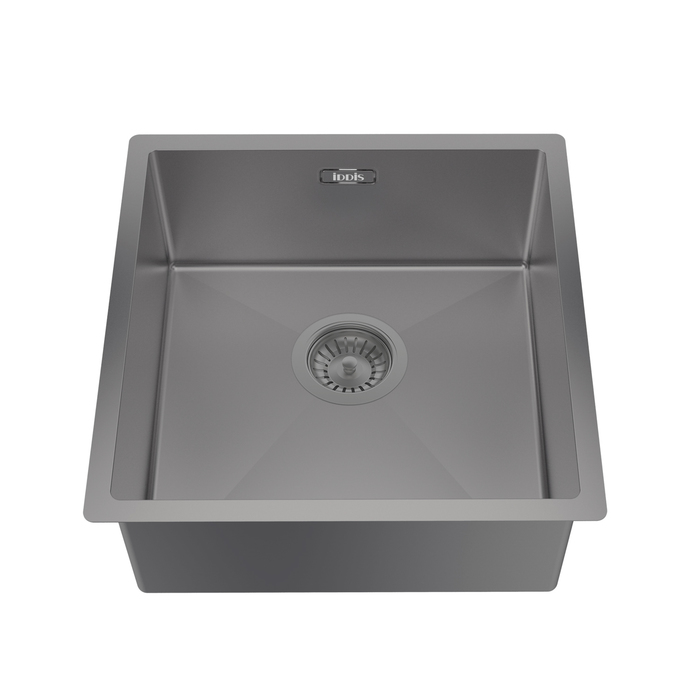 Мойка, нерж. сталь, универсального монтажа, графит EDI44G0i77 - 1