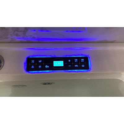 Акриловая ванна Frank 160х85 белая с гидромассажем 2014326096 - 2