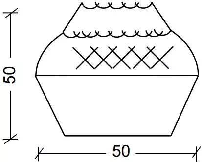 Ручка для мебели Armadi Art NeoArt Flora бронза 820-Br - 1