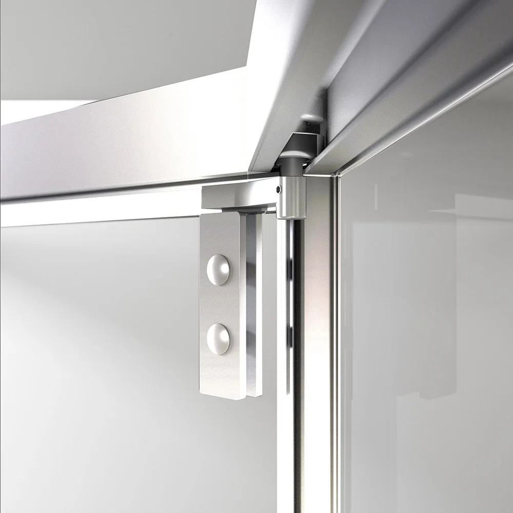 Душевой уголок Vincea Show 100x100 профиль хром стекло прозрачное VSP1-4SH100CL - 3