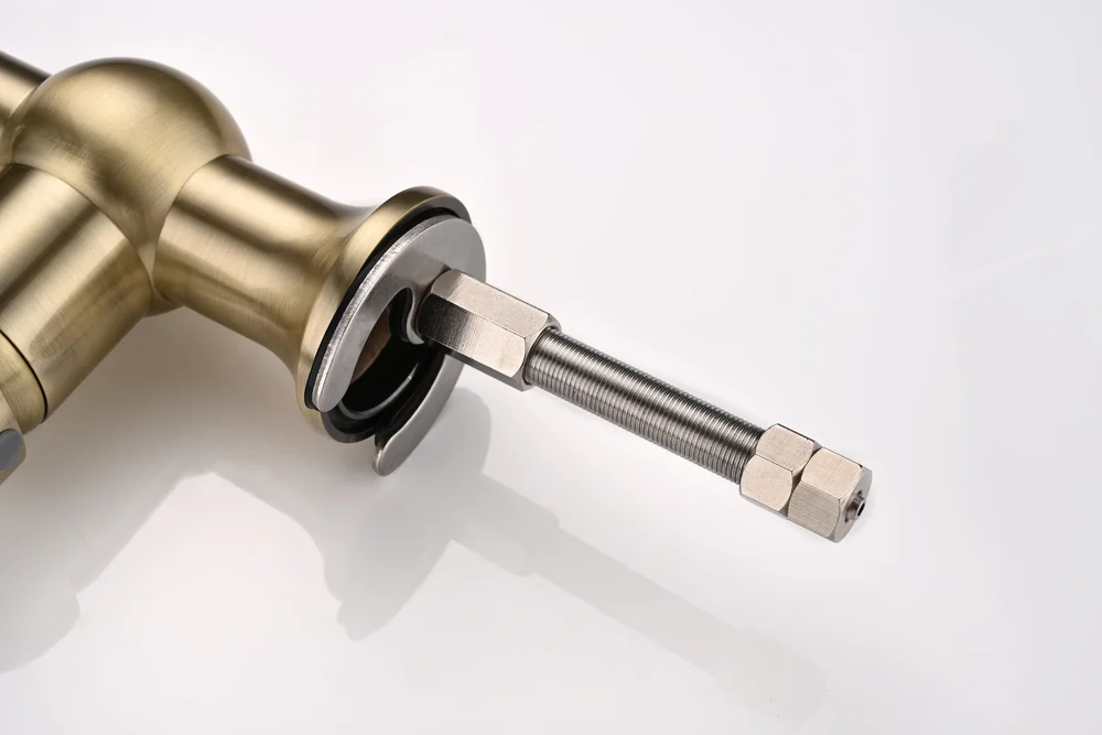 Смеситель для кухни Paulmark Retro бронза Re213226-BR - 6