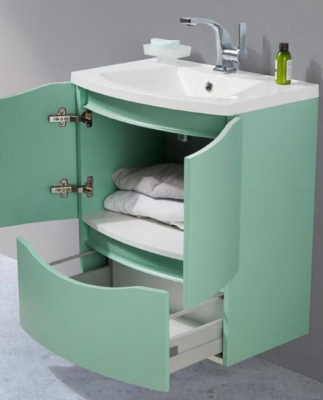 Тумба под раковину BelBagno Alda 80 зелёный BB800SHVC/MO - 2