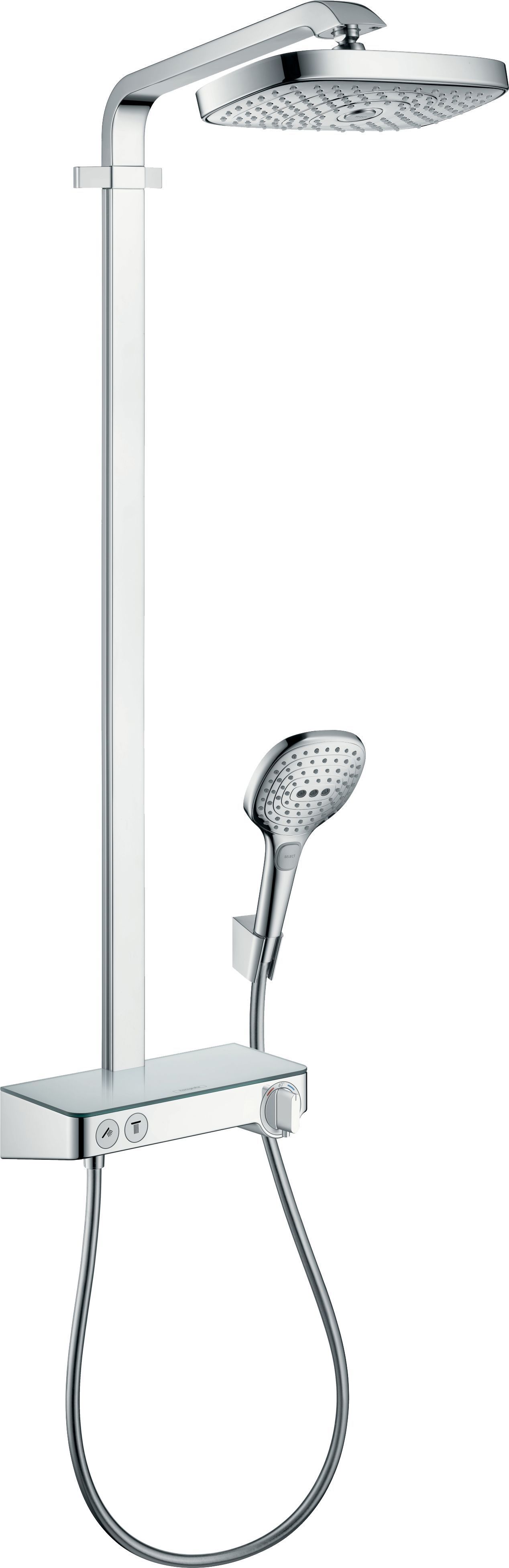 Душевая стойка Hansgrohe Raindance Select E 300 2jet 27126000 Showerpipe - 0