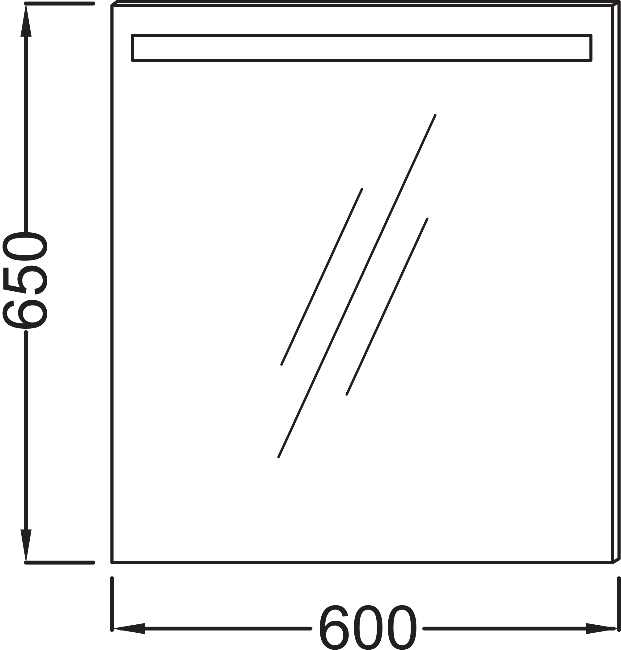 Мебель для ванной Jacob Delafon Reve 60 светло-коричневая, 2 ящика - 9