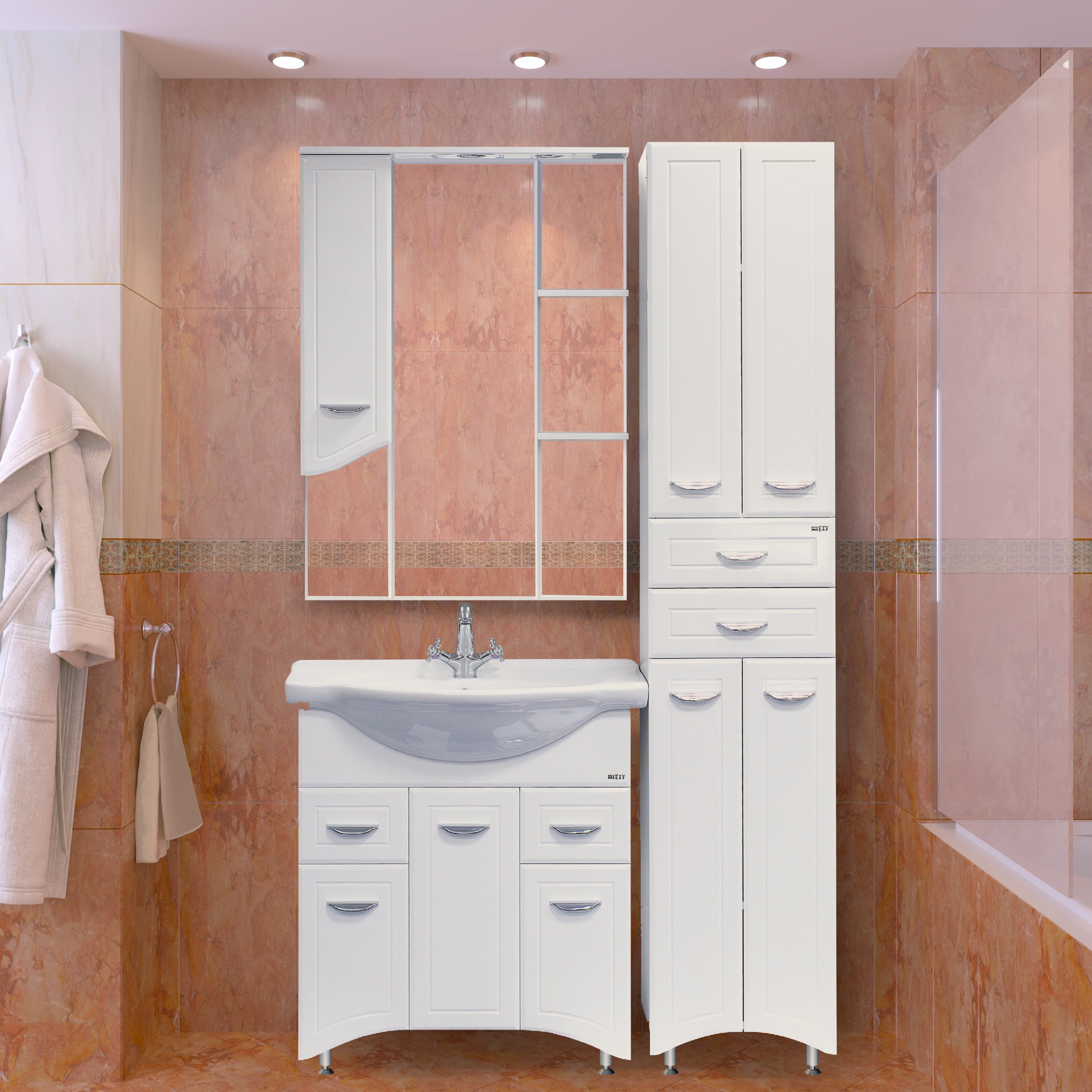 Мебель для ванной Misty Дрея 75 - 0