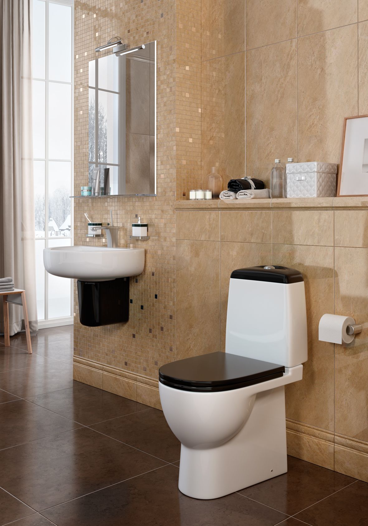 Раковина Sanita luxe Best luxe BSTSLWB01 - 1