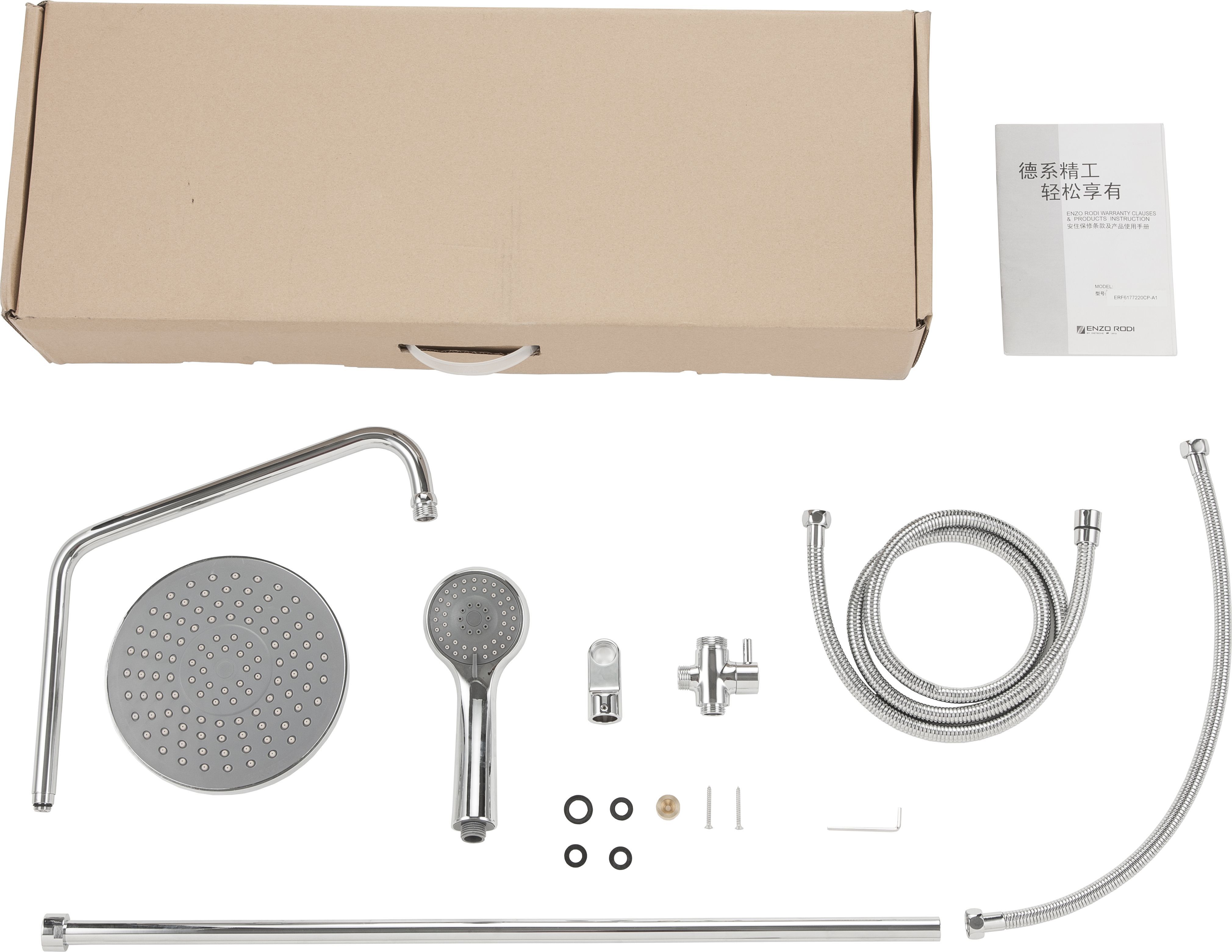 Душевая стойка Bravat Fit D283CP-2-RUS - 10