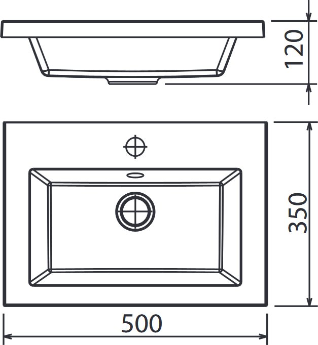 Тумба с раковиной Opadiris Палермо 50 R белая матовая - 4