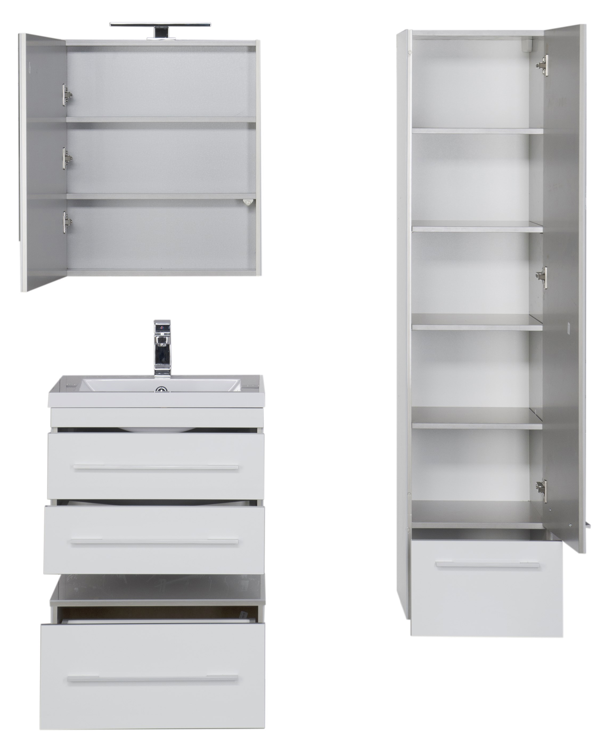 Шкаф-пенал Aquanet Верона R белый 176672 - 17