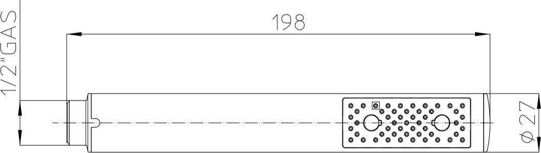 Душевая лейка Bossini   B00250.030 - 3