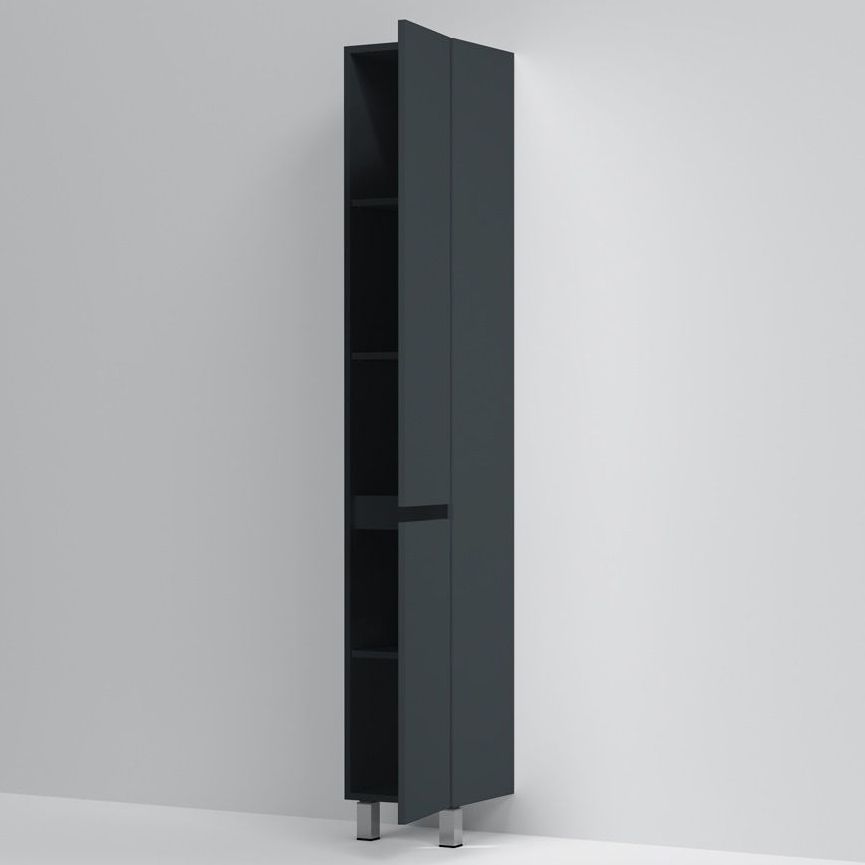 Шкаф-пенал AM.PM Gem S 30 R, напольный, графит матовый M91CSR0306GM - 2