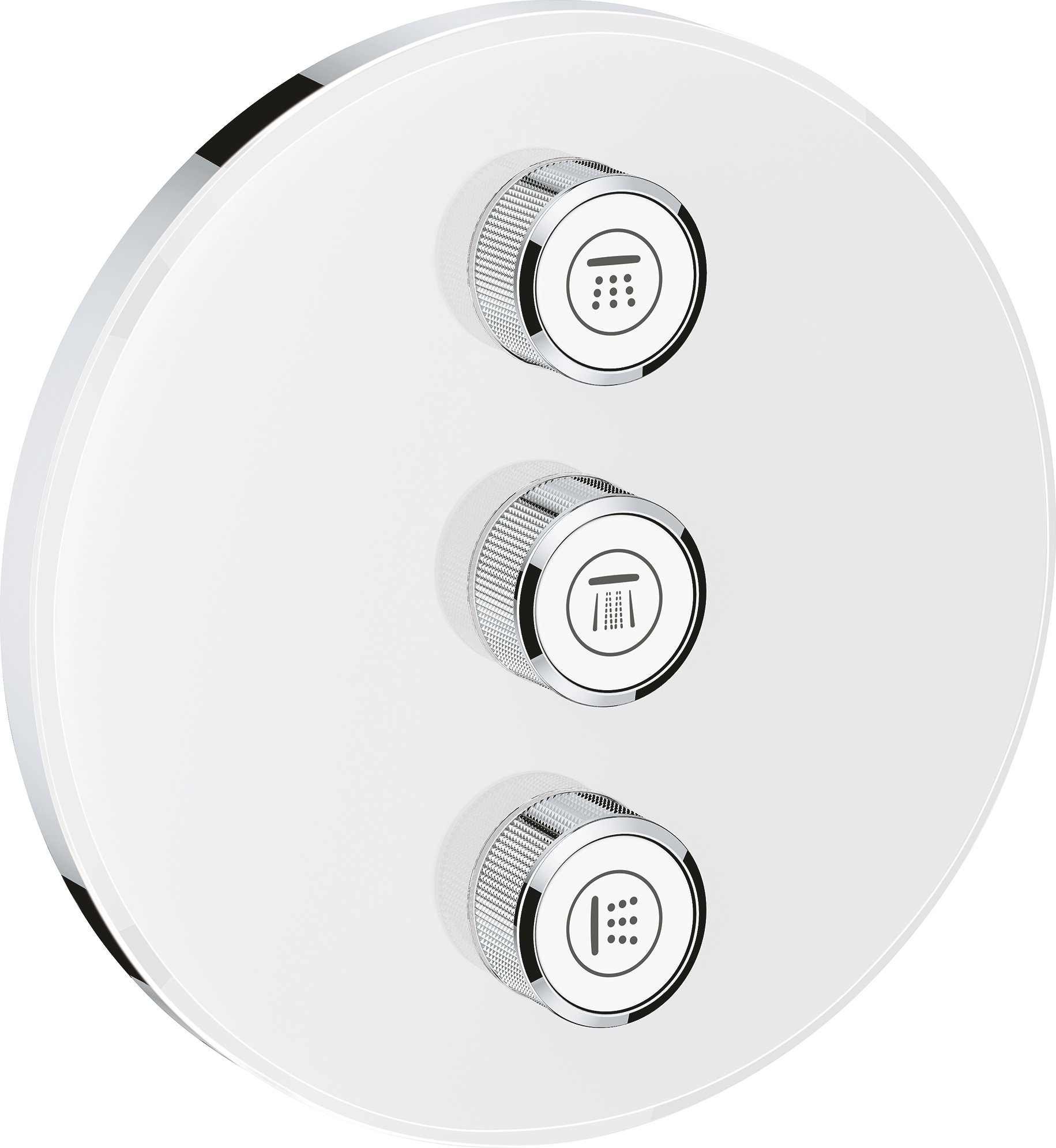 Переключатель потоков Grohe Grohtherm SmartControl 29152LS0 на три потребителя, moon white - 0