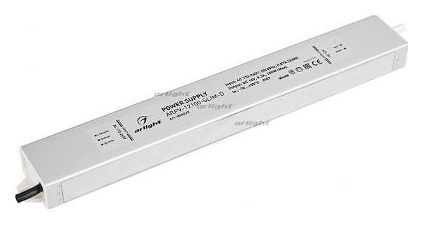 Блок питания Arlight ARPV-12100-Slim-D 12V 100W IP67 8,3A 026433 - 0