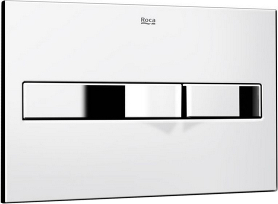 Кнопка смыва Roca PL2 Dual хром 890096001 - 0